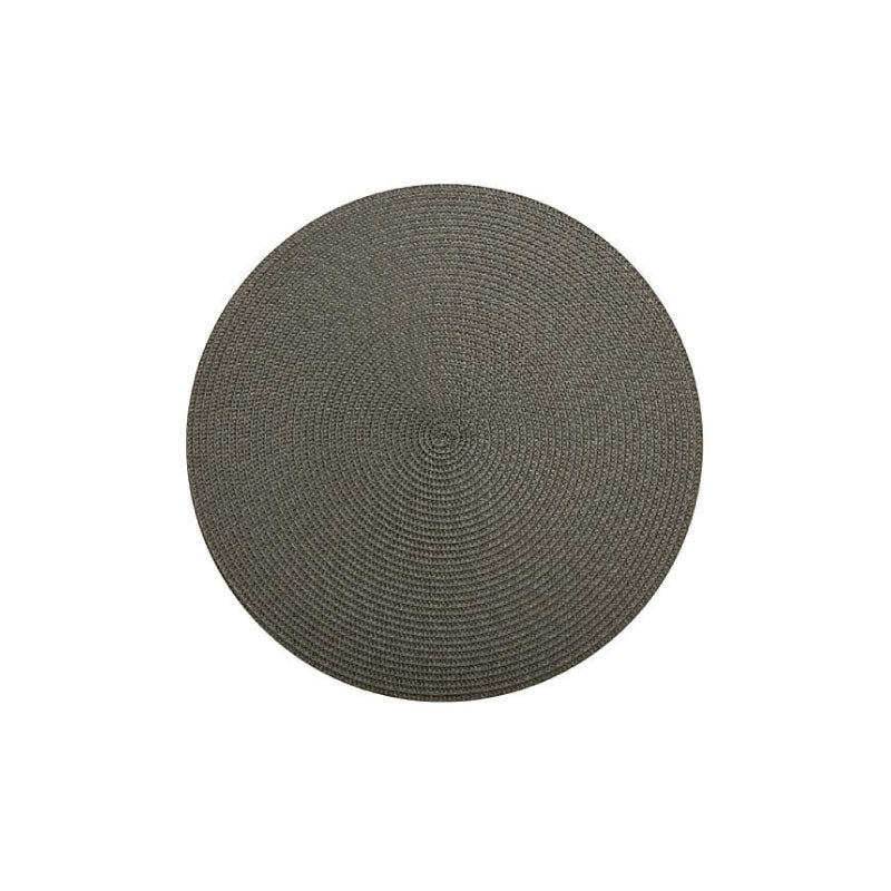 Table Accents Round Placemat 38cm Grey