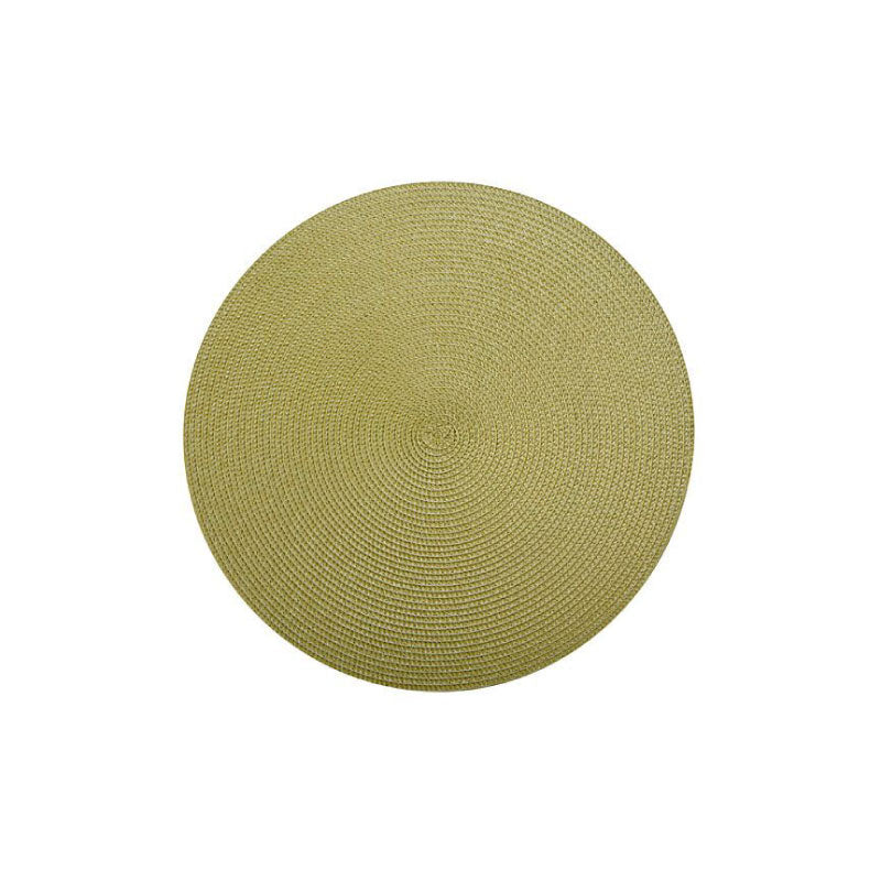 Table Accents Round Placemat 38cm Olive