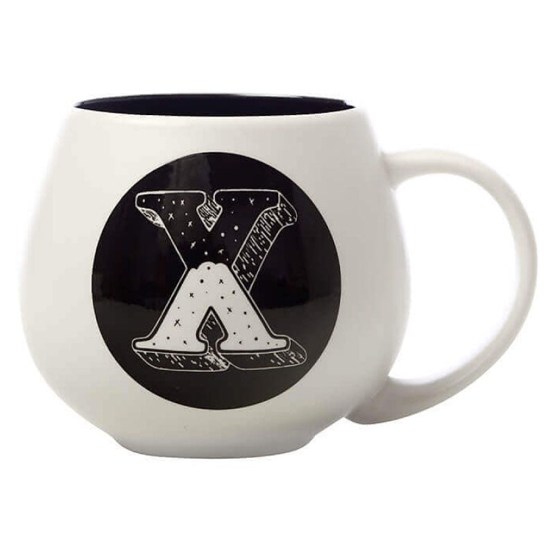 The Letterettes Snug Mug X