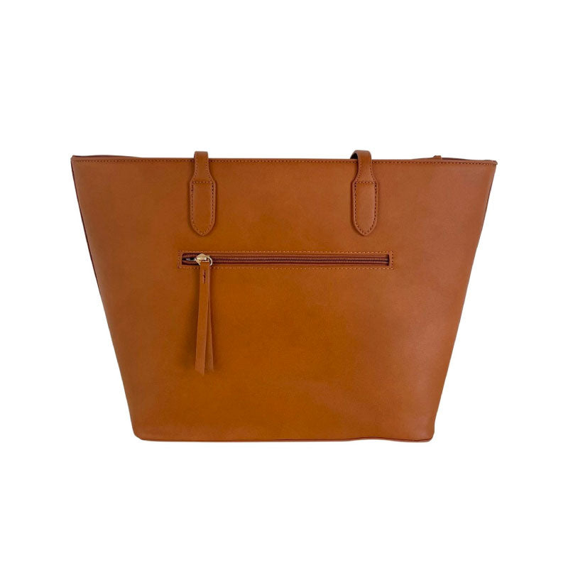 Tropicana Tote Camel