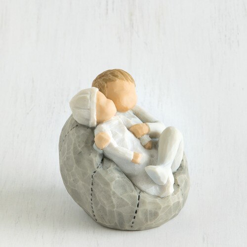 'My New Baby' (Sky) Figurine